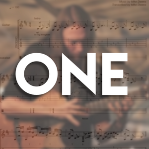 One - Guitar TAB + MP3